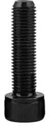 Socket Head Cap Screw，DIN912 Fine Thread Tooth Hexagon Socket Head Cap Screws Black Grade 12.9 Bolts Pitch 0.75/1.0/1.25/1.5(75(HT),M16x1.5(1Pcs))