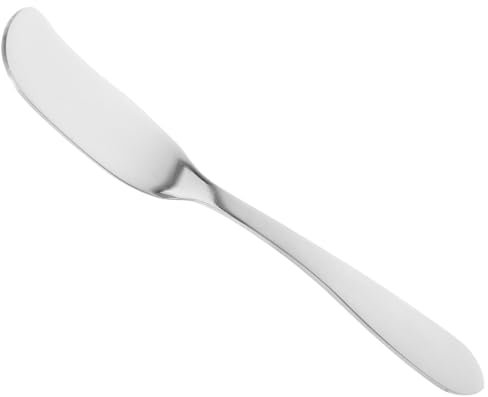 KOCKSHION Knödelzubereitungslöffel Teigschaufel Masa-Spreizer Buttermesserstreuer Buttermesserverteiler Butterschneider Sandwichmesser Soße verteilen und auskratzen Rostfreier Stahl Silver