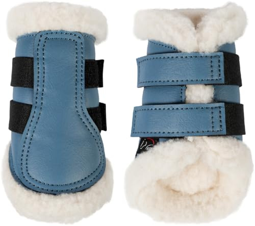 HKM Comfort Shetty Gamaschen, Rauchblau, Mini Shetty