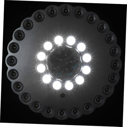 HOLIDYOYO Lanterna Da Campeggio Led 36 Luci Ad Alta Efficienza, Lampada Per Ombrellone Da Giardino Ricaricabile, Sospensione Versatile Per Esterni, Tende e Picnic Senza Batterie