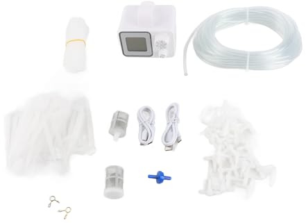 Système d'arrosage automatique avec écran LCD, minuterie, Kit d'irrigation pour jardin, balcon, bureau, serre