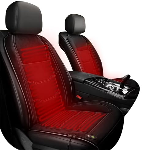 Möge Auto Sitz Auflage， Auto-Sitzauflagen Winter Pkw Sitzauflage Universelles Sitzkissen Sitzmatte Sitzpolster Autositz Auflage Mit Voller Rückenlehne Autositzbezüge(Black)