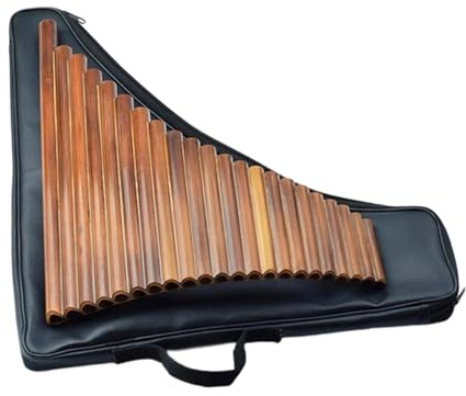 Professionelle, handgefertigte Panflöte G-Key – 22 Pfeifeninstrument für Musikbegeisterte