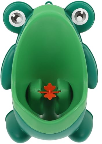 UKCOCO Orinatoio e Acqua Serbatoio Rimovibile Verde in Pp, Facile da Pulire dei Stili multipli per Design Cartoon per Bagno Stili multipli