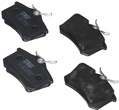 TRW GDB1504 Pastillas de Freno Juego de 4 para Citroen Xsara Picasso (N68) 1999-2012 Eje Trasero y Otros Vehículos