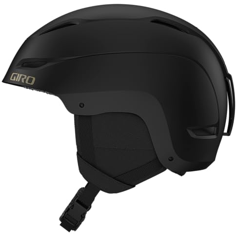 Giro Ceva Ski Helmet - Snowboard Helmet for Women & Youth - Matte Black - M (55.5–59cm)