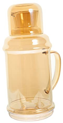 TOPBATHY Botella De Agua Fría Hogar Jarra De Agua Para Té Helado Recipiente De Vidrio Portátil Para Uso Nocturno La Mesilla