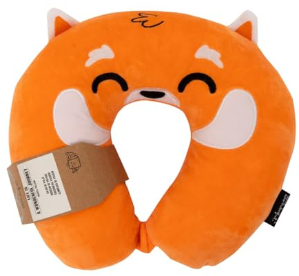 Mr. Wonderful - Reisekissen – Reisekissen für Kinder – Red Panda, Mehrfarbig, Estandar