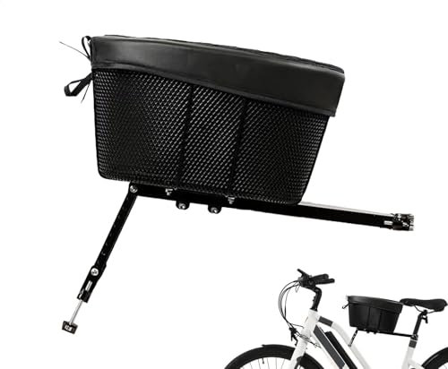 Lenkerkorb für Hunde, Korb für Haustiere | Picknicktasche mit Fahrrad, abnehmbarer Korb, faltbar, vielseitiger wasserdichter Korb für kleine Haustiere