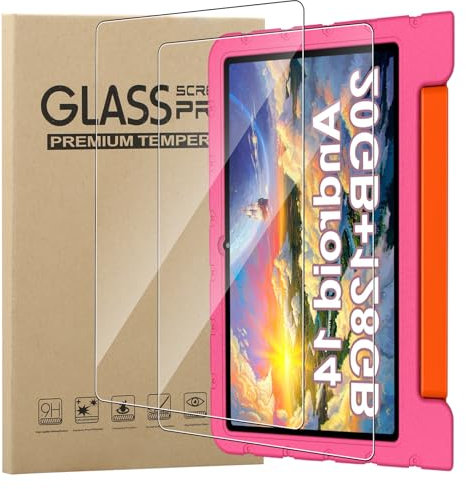 MEMELOKA Vetro Temperato per ZIOVO Z138 Tablet 10 Pollici, 2 Pezzi Durezza 9H Antigraffio HD [Anti-Impronta][Senza Bolle] Pellicola Protettiva