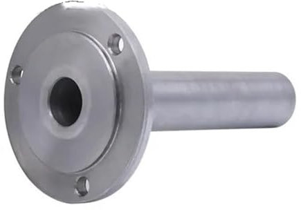 Mandrino flangia tornio K11 K12 K72 Tornio 80 Mandrino 100 Mandrino 18mm-22mm Foro passante Albero(80mm flange)