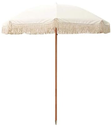 SBCGFY Ombrellone con Nappa, ombrellone da Esterno, ombrellone da Spiaggia, ombrellone da Giardino, Protezione Solare compatta, Portatile, per Esterni, balconi e Ville.