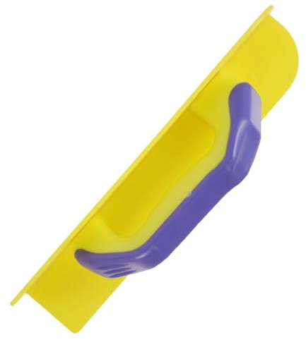 Homoyoyo Masonry Trowel and Finishing Trowel Plastic Corner Tool for Cement and Concrete Wall Repair, Heavy Duty Putty Scraper with Margin Edge, Suitable for DIY and Construction Finishing Tasks
