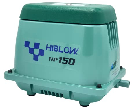 HiBlow Luftpumpe HP-150 180l/min bei 1,3m, Ausgang 18mm, 125 Watt