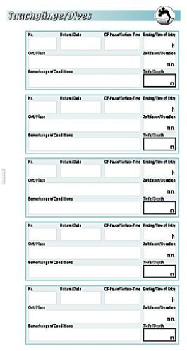 Sub-base Logbuch Einlagen Master mit SSI Lochung