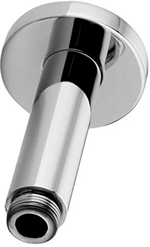 Braccio doccia verticale a soffitto 12 cm ZSOF064CR Paffoni - cromato con rosetta