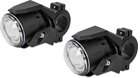 Motorrad Zusatzscheinwerfer ZS3 Kompatibel für Suzuki SV 650 S LED E-Zulassung Lumitecs 12V/24V 600 Lumen inkl. Kabelbaum