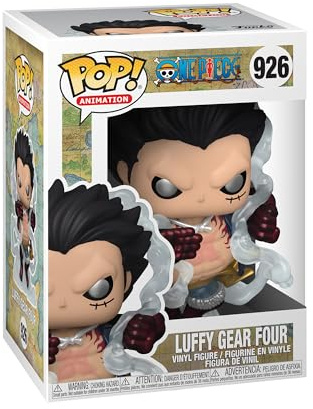 Funko Pop! Animation: Onepiece - Luffy Gear 4 - Metallisch - One Piece- Vinyl-Sammelfigur - Geschenkidee - Offizielle Handelswaren - Spielzeug Für Kinder und Erwachsene - Anime Fans