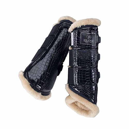 Eskadron Platinum Gamaschen Croco FAUXFUR, 1 Paar