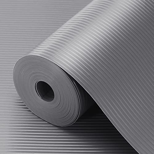 Origuuds Tappetino per Cassetti Antiscivolo, Rivestimento Cassetti, Non-Adesivo EVA Plastica Proteggere Armadietti Frigorifero Ripiani Cassetti (30cmx150cm/Grigio)