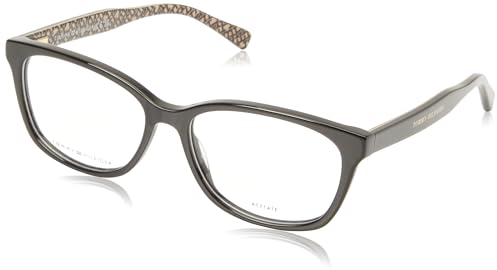 Tommy Hilfiger Brille TH 2108 Größe 53-15 mm Schwarz Pattern Braun