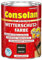 Consolan Wetterschutzfarbe, Deckender Holzschutz für Außen, Kaffeebraun, 750 ml