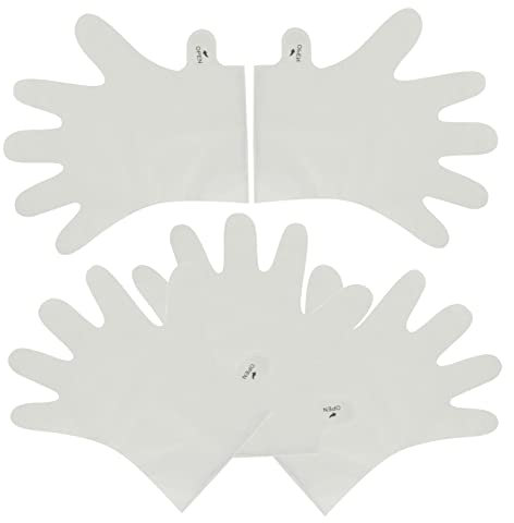 Mikinona 5stücke Handmaske Feuchtigkeitspflege Exfolierende Handschuhe Für Geschmeidige Hände Behandlung Von Trockener Und Rissiger Emulsion