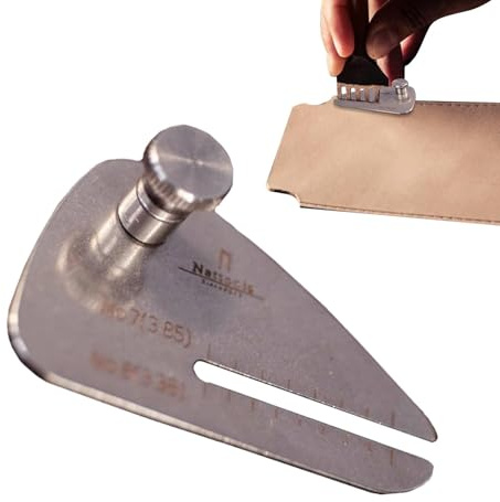 Placa de ayuda de perforación para costura de cuero, herramienta de ayuda de costura de cuero | Placa auxiliar de costura para costuras de cuero,Accesorio de cincel para cordones de acero