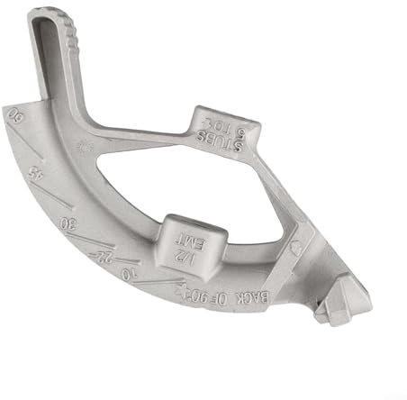 Zoegneer EMT Conduit Pipe Bender Manual Tube Bender 1/2inch Aluminum Tube Bender For 10° 22° 30° 45° 60° And 90° Angles