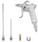 Pistolet à air comprimé | avec 3 buses 15-80-160 mm | Pistolet à air comprimé adapté pour nettoyer/souffler des cavités, etc.