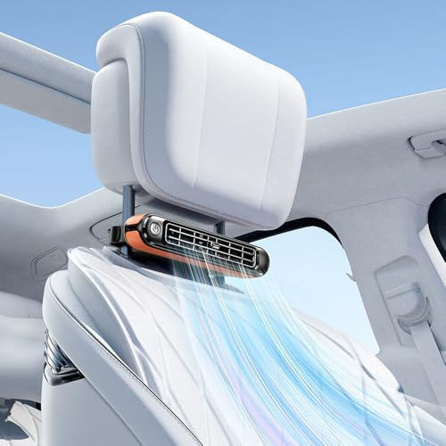 Ventilador para Asiento de Automóvil, 3 Niveles de Velocidad Ajustables
