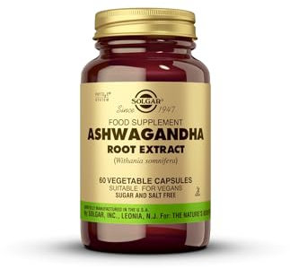 SOLGAR Ashwaganda Root, 60 CT