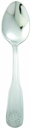 Winco Toulouse Stainless-Steel Tablespoon, Extra Heavyweight, 9.25 (12 Pack)