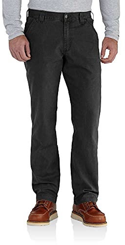 Carhartt Herren Rugged Flex Rigby Dungaree Unterhose, schwarz, 52W / 30L