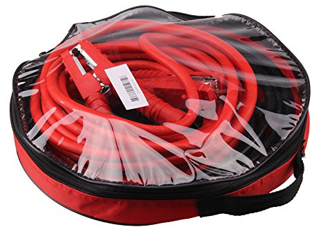 Trintion 2 x 6M Starthilfekabel 1500Amp Starterkabel für Benzin und Dieselmotoren 12/24 Volt Überbrückungskabel Starterkabel Vollisolierte Polzangen mit Praktischer Tragetasche