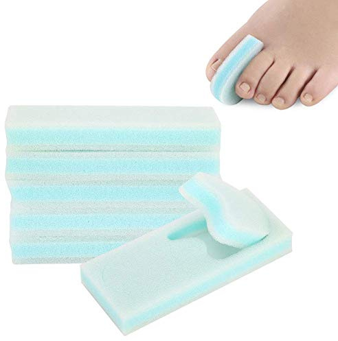 5 paio di separatori per dita in spugna per alluce valgo correttore per raddrizzare i piedi strumento per la cura dei piedi per le donne degli uomini