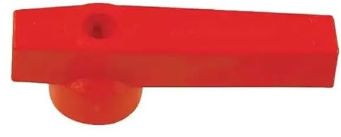 cyclingcolors Poignée de levier plastique rouge pour série Arag 455 Vannes à billes Robinet Tuyauterie Plomberie Outils