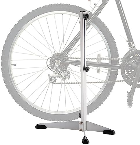 TUJOBA Fahrradständer Boden – Gepäckträger Halter | Tragbares Wartungsregal für Reparatur, Heimmechaniker-Werkständer für Mountainbikes, Klappräder