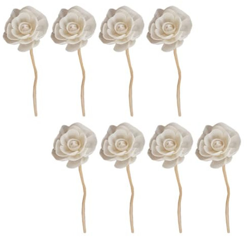 Beavorty 8pcs Aromatherapy Rattan Sticks Diffuser Sticks Wood Rattan Diffuser Sticks Aromatherapy Artificial Diffuser Sticks