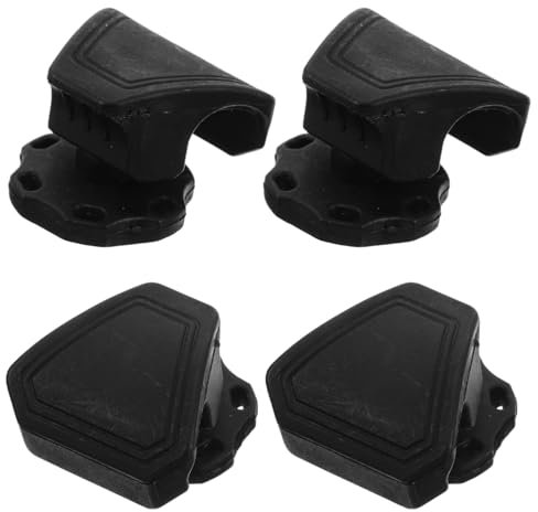 KICHOUSE 4sätze Teiliges Fußballhelm Visier Clips Und Schrauben Kit Sichere Befestigung Und Stabilität Für Footballspieler Schwarz Einfache Installation Und Anpassung