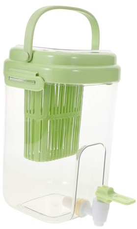 FUNNETOYU Dispenser Bevande Con Rubinetto Capacità Per e Tè Per Frigorifero e Estive Colore