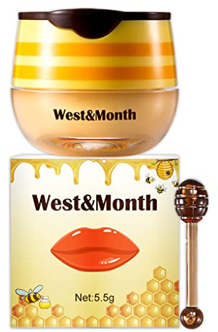 5 5 G Honiglippenmaske Über Nacht Und Nacht Propolis Reparatur Lippen Schlafmasken Honig Lippenbalsam Fade Lippenlinien Lippenbalsam Honig Lippenbalsam Topf