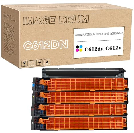 Tamburo Compatibile Per OKI 46507308 46507307 46507306 46507305 Tamburo Immagine, Grande Capacità Di Lavoro Per C612 C612dn C612n 4Color