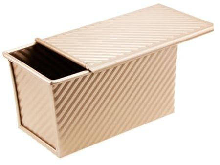 VERDANVERSE Molde para Pan con Tapa Molde de Antiadherente para Hornear Panificadora Segura para Uso Alimentario Bandeja para Rebanadas de Sándwich