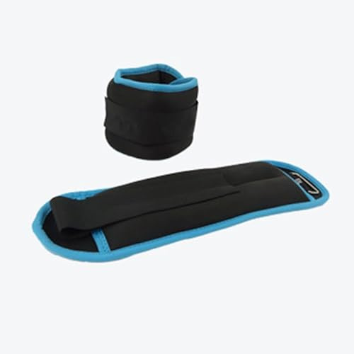 Dioche Justerbara Fotledsvikter för Styrketräning Viktbärande Sandsäck Löpning Promenad Fitness Män Kvinnor Oxford Tyg (4,4 lb)