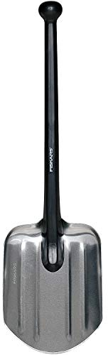 Fiskars Universalschaufel, Länge: 70 cm, Gewicht: 479 g, Aluminium-Blatt/Kunststoff-Stiel, Schwarz, 1001574, Fun Colors