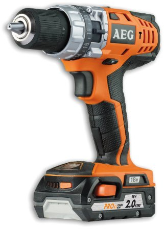 AEG BSB 18 C LI 202C Perceuse à Percussion Électrique sans fil 18 volts/2 amps Mandrin Autoserrant