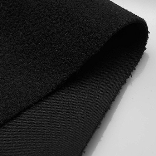 Softshell Nature Classic - mehrlagiger Softshell-Stoff, winddicht, wasserdicht & atmungsaktiv - Meterware (schwarz)