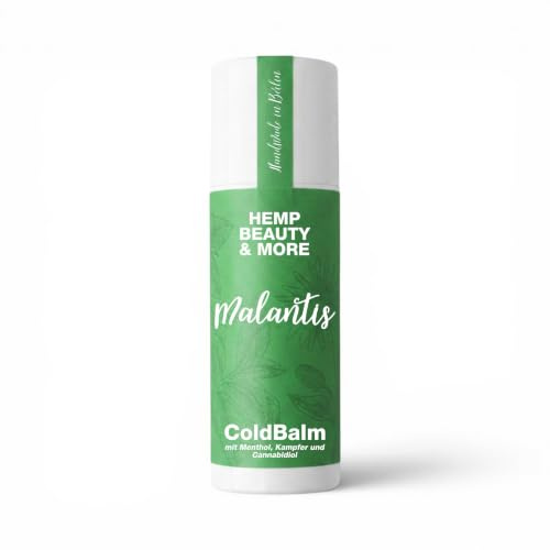 Malantis ColdBalm | 50ml | Kühlendes Gel mit Arnika, Rosmarin & Brennnesselextrakt | Pferdesalbe Muskeln Sportgel Kühlsalbe Pferdebalsam | 100% Naturkosmetik