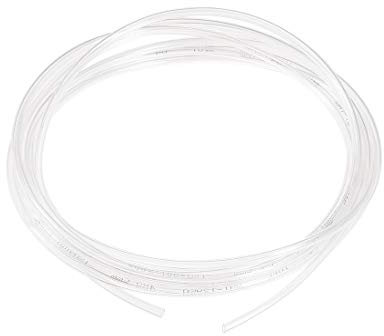 sourcing map Tubes Pneumatiques à Air 4mm OD x 2.5mm ID 3 Mètre (118 Pouce) PU Polyurethane Air Compresseur Transparent Tuyau Tube